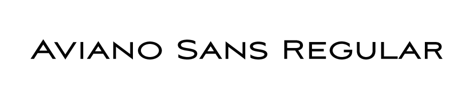 Aviano Sans Regular
