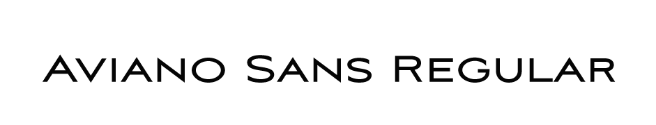 Aviano Sans Regular