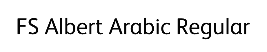 FS Albert Arabic Regular