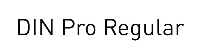 DIN Pro Regular