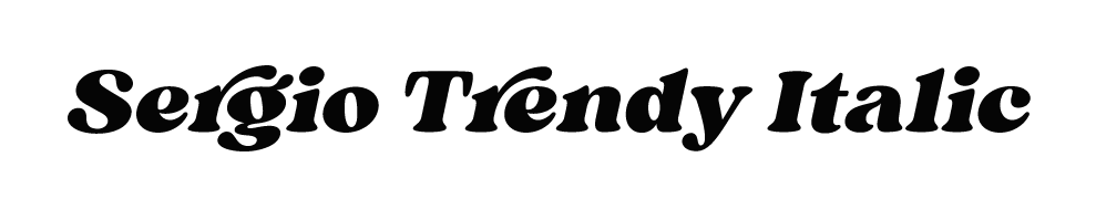 Sergio Trendy Italic