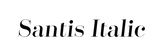 Santis Italic