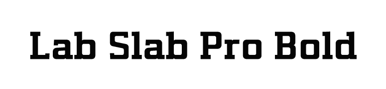 Lab Slab Pro Bold
