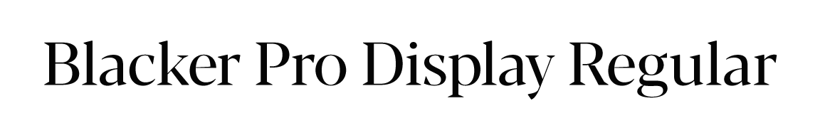 Blacker Pro Dis Rg Regular