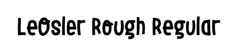 LeOsler Rough Reg Rough Regular