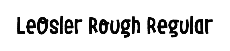 LeOsler Rough Reg Rough Regular