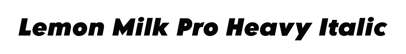 LEMON MILK Pro Italic