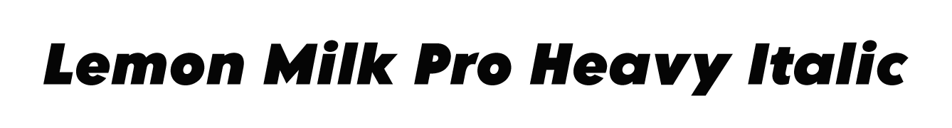 LEMON MILK Pro Italic