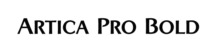 Artica Pro Bold