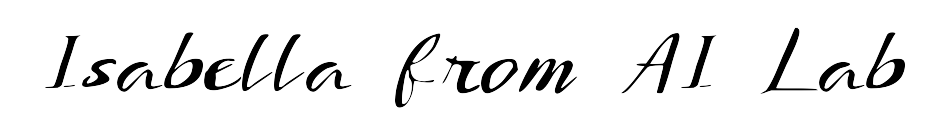 Isabella from AI Lab