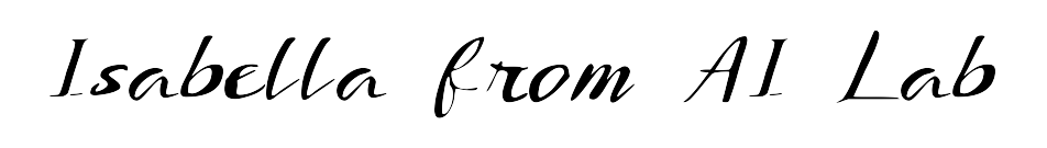 Isabella from AI Lab