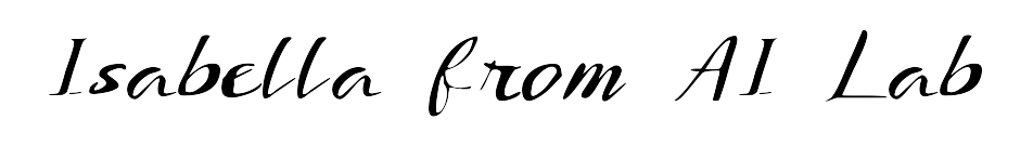 Isabella from AI Lab