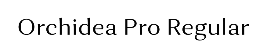 Orchidea Pro Regular