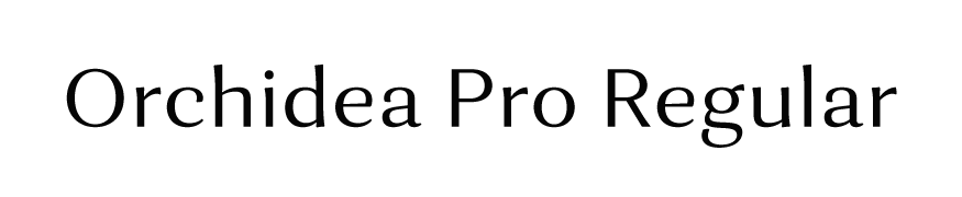 Orchidea Pro Regular