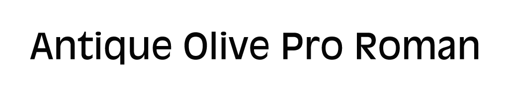 Antique Olive Pro Regular
