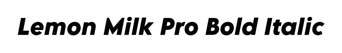LEMON MILK Pro Italic
