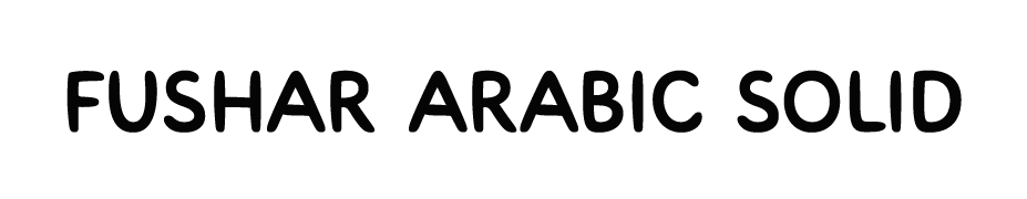 Fushar Arabic Solid Regular