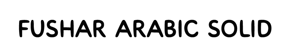 Fushar Arabic Solid Regular
