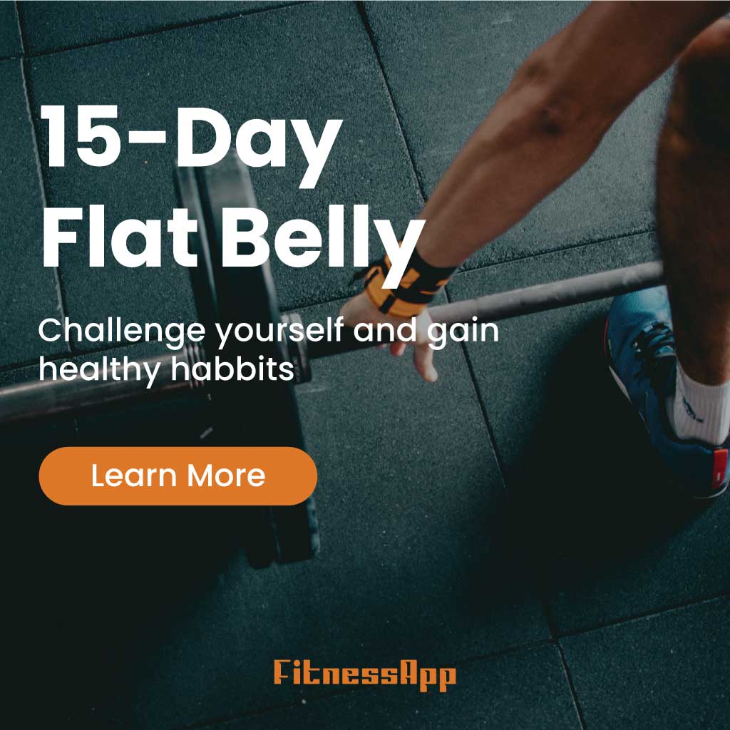 Get Fit 15-Day Flat Belly Workout Ad