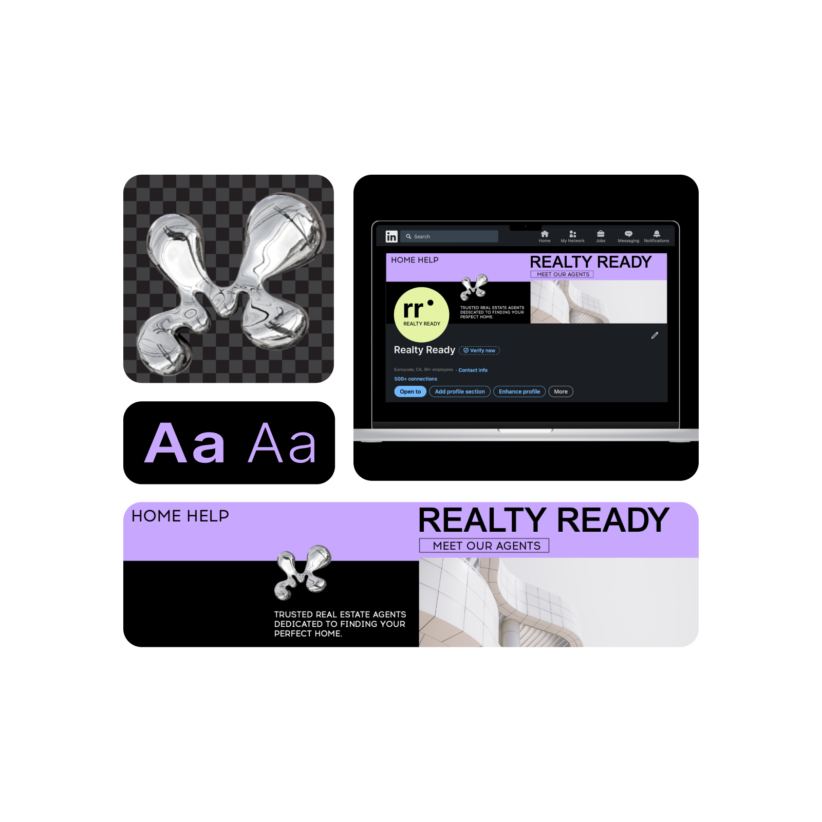 Design a LinkedIn banner that highlights your professional story with ease.