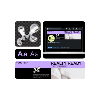 Design a LinkedIn banner that highlights your professional story with ease.