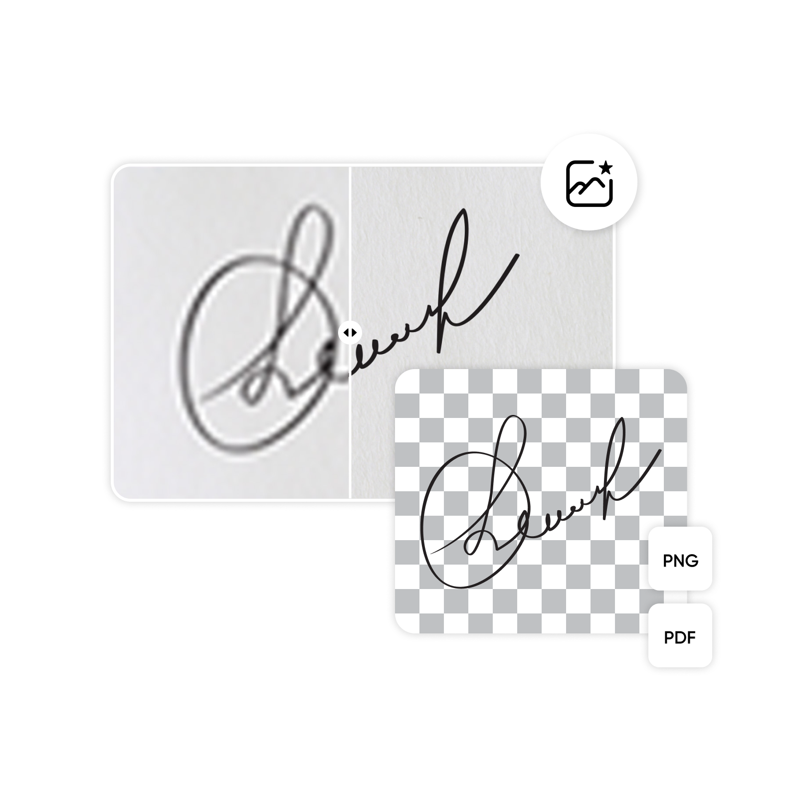 high quality signature bg remover