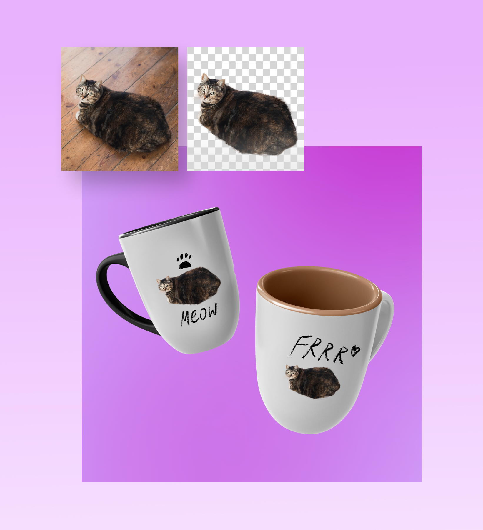 background remover for creative personalized gifts