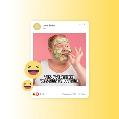 meme maker for creating social media content