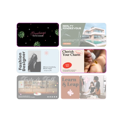 Effortlessly design standout Facebook covers with Picsart’s customizable templates.