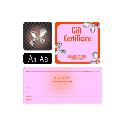 Design gift certificates in minutes with Picsart