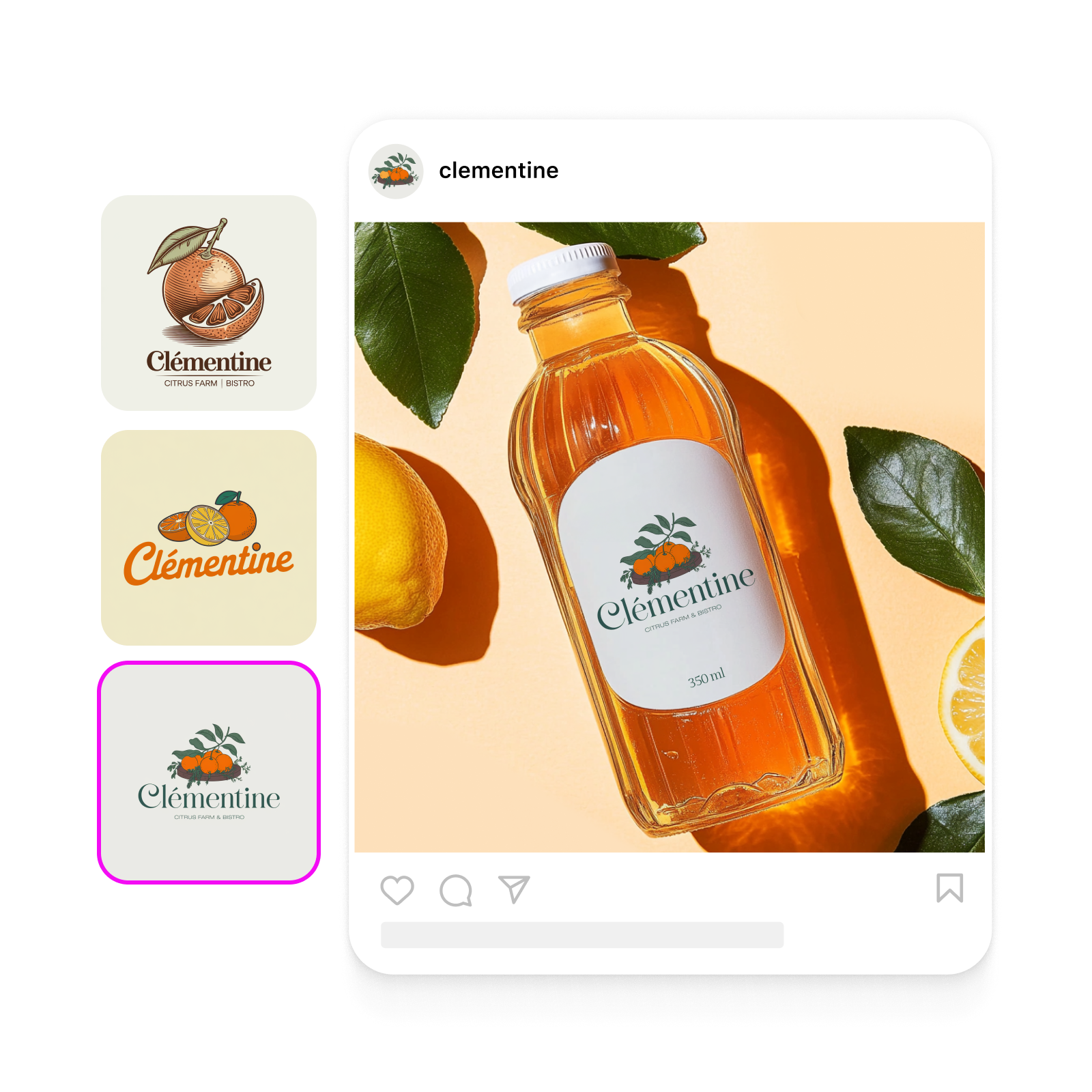 customize logo with AI