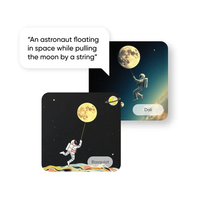 print the ai generated art