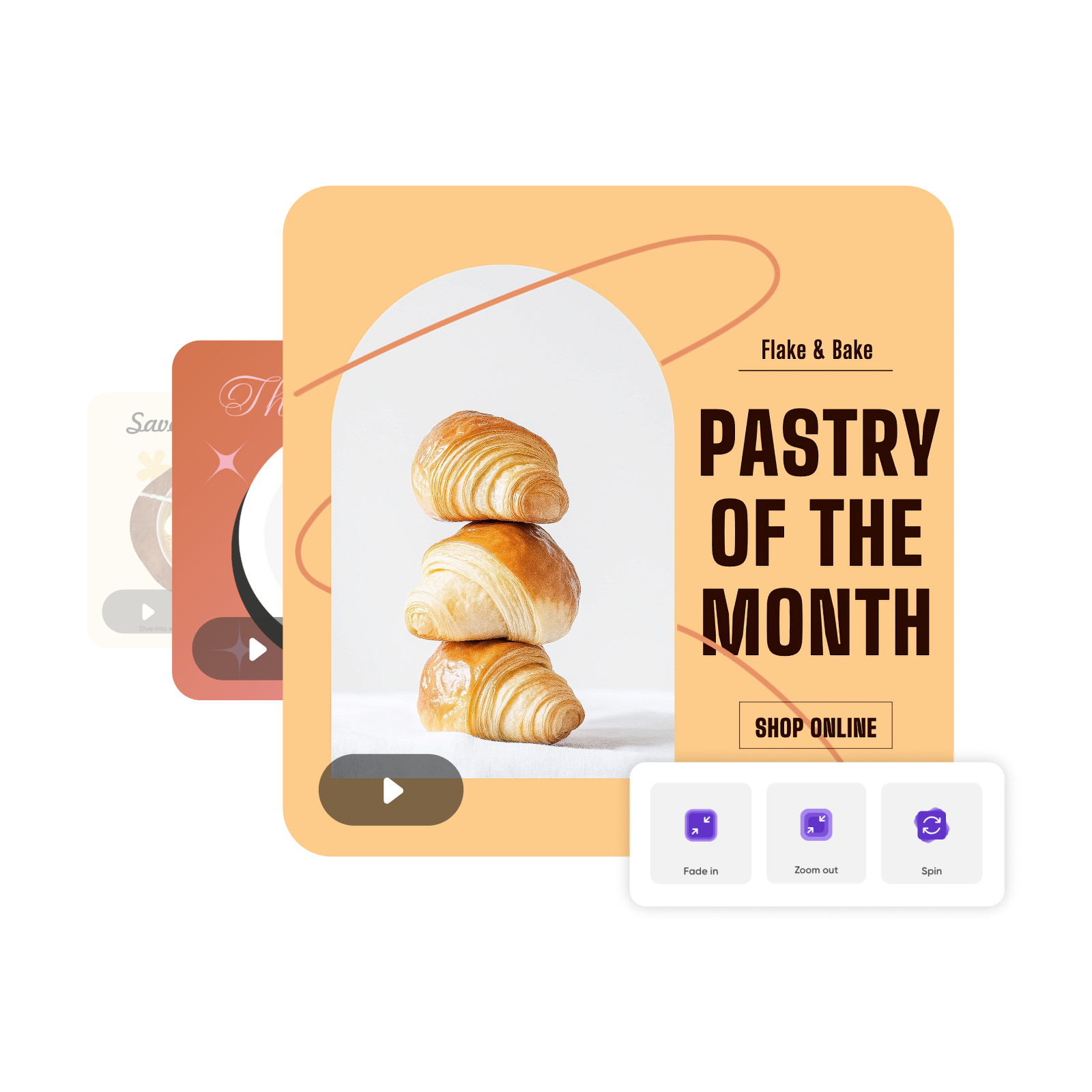 Create grocery social media ads in minutes