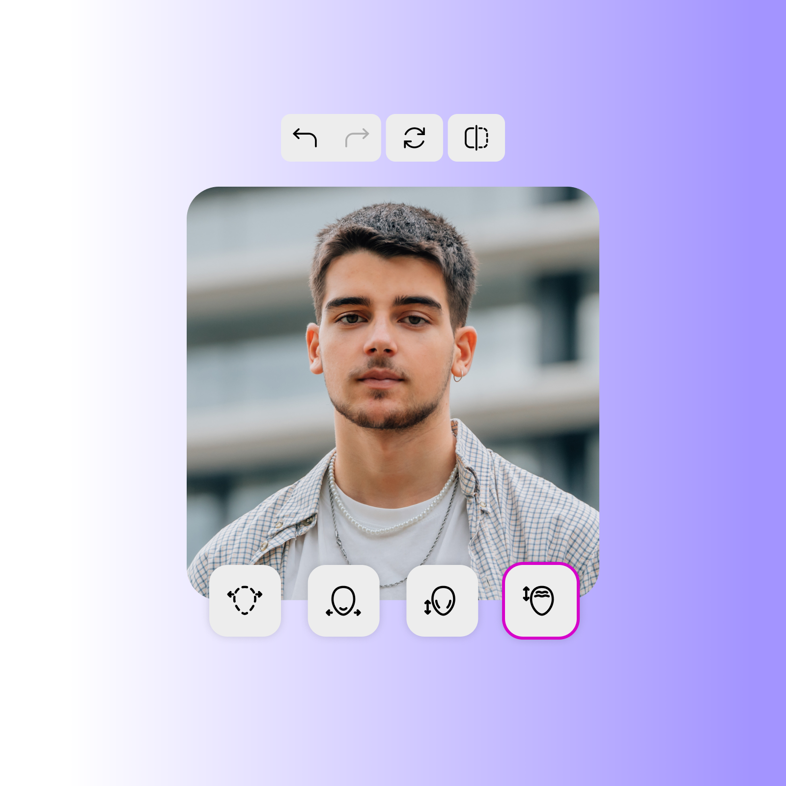 Picsart’ın yüz düzenleyicisi ile yeni görünümlerle deney yapın