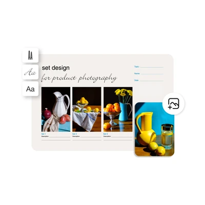 design storyboards from scratch