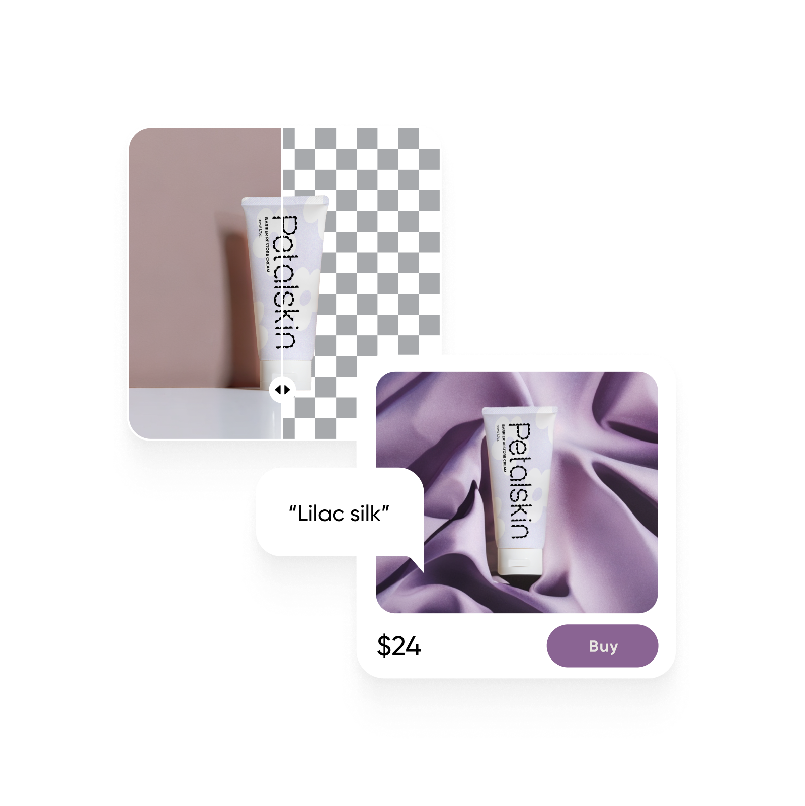 generated background photos for product showcasing