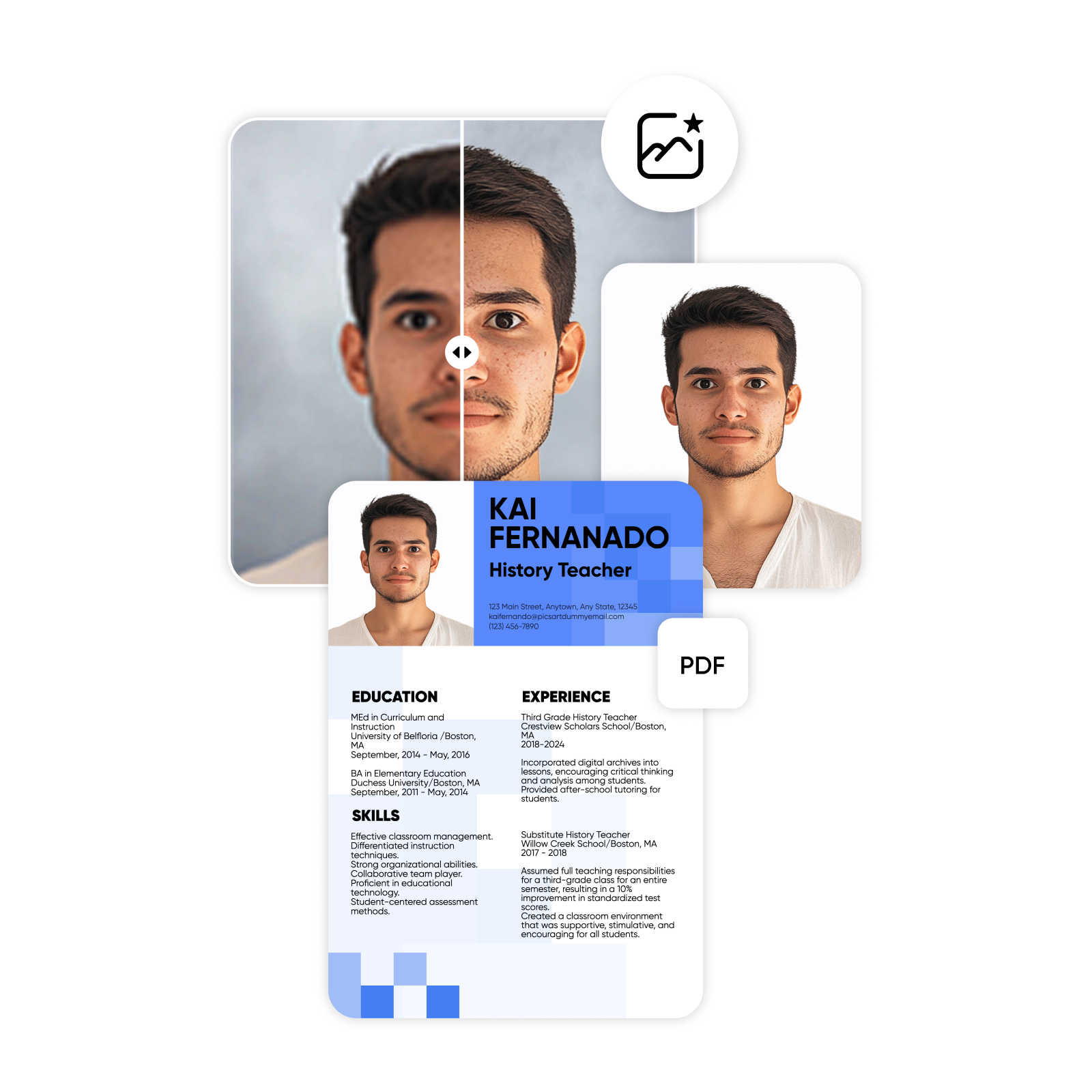 create a resume in an instant