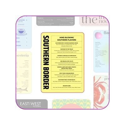 How to create menus