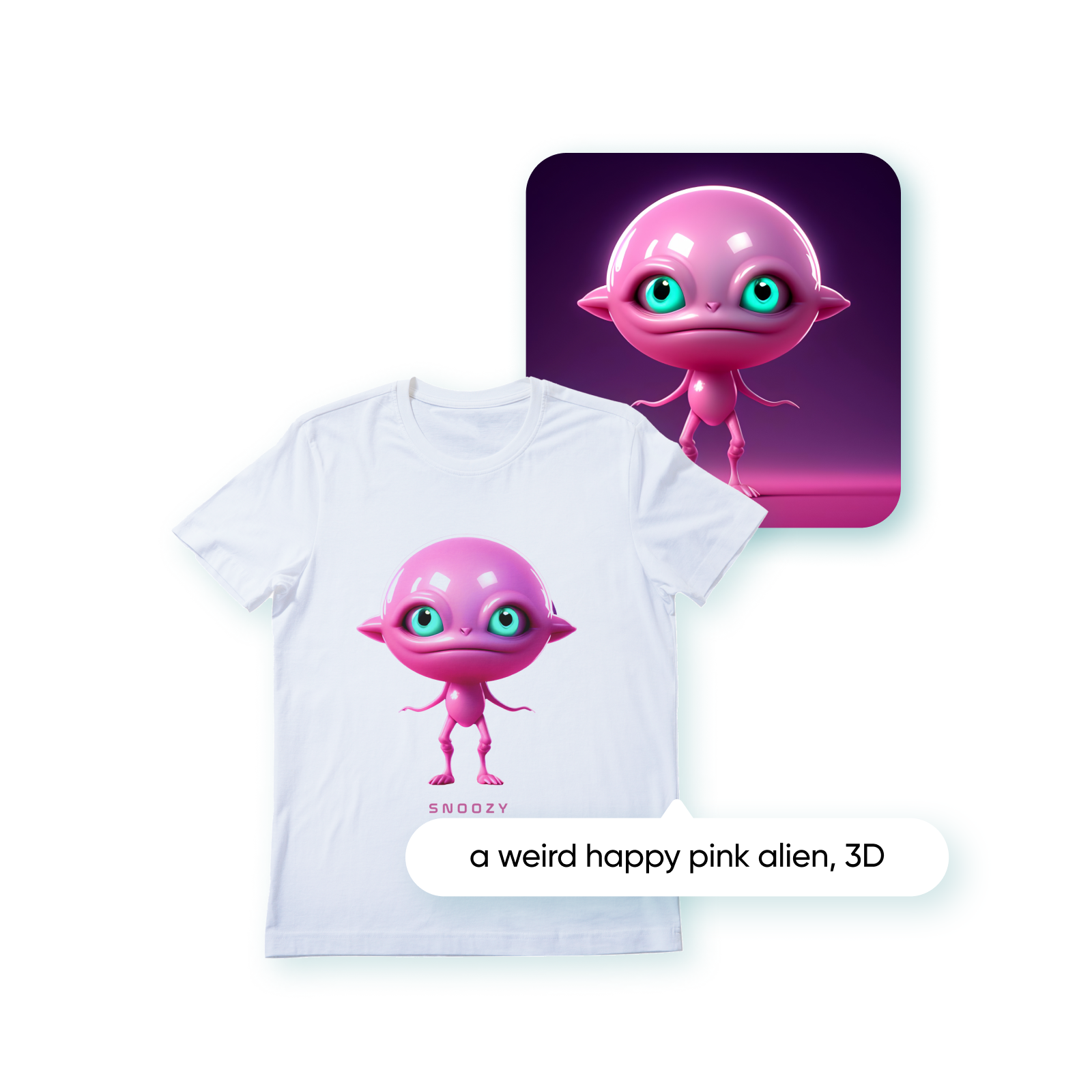 Create art with AI by just describing your idea in the prompt box.