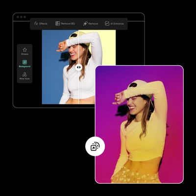 挑选确切的颜色代码并更改图像背景