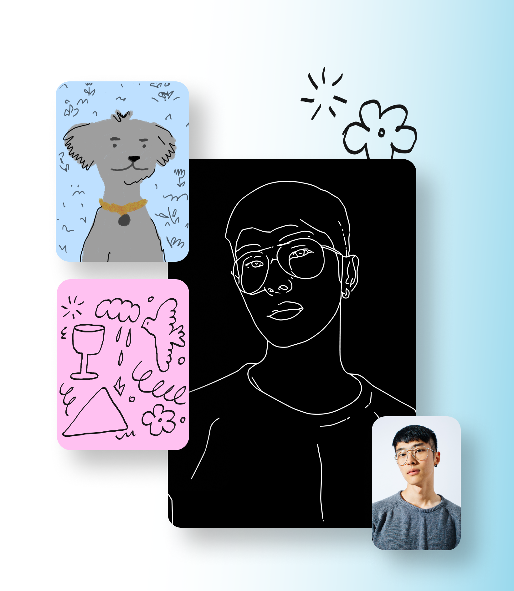 ड्राइंग टूल के साथ अपने विचारों को बनाएं