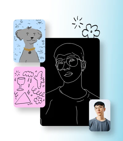 드로잉 도구로 아이디어를 시각화하세요