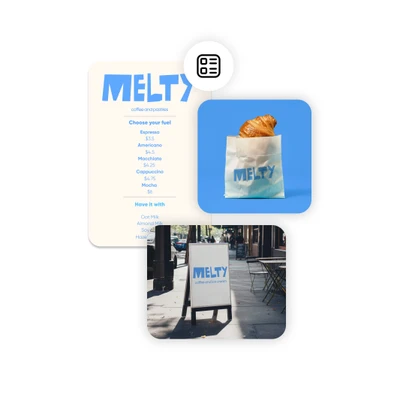 food and drink templates for designing food menu and labels