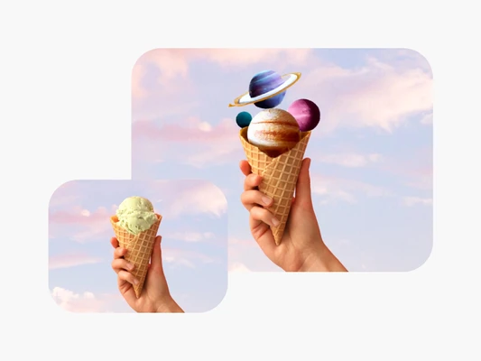 Picsart AI vervangen tool