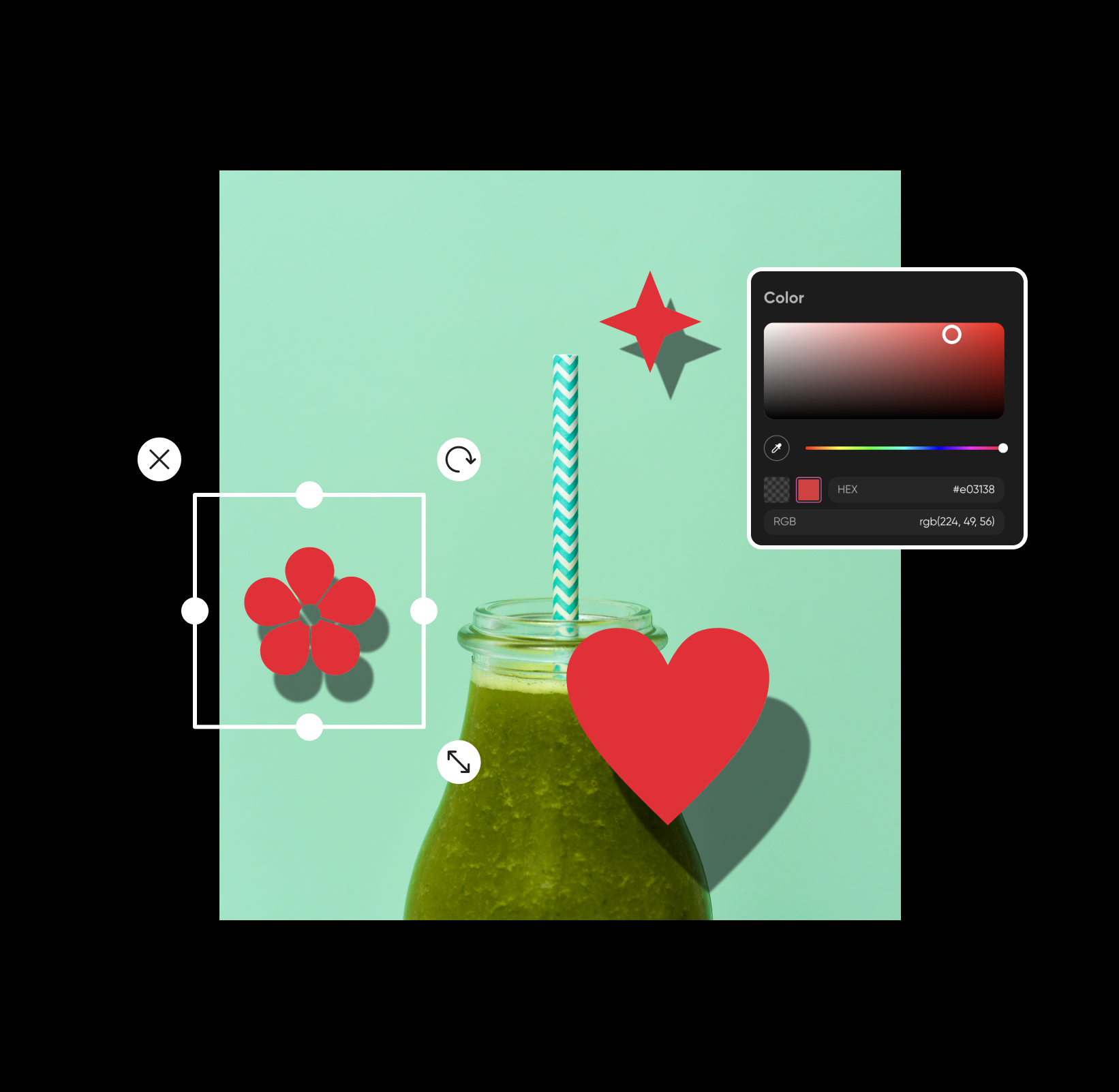 add shadow photo editing to photos