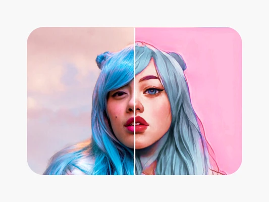 photo to cartoon effect