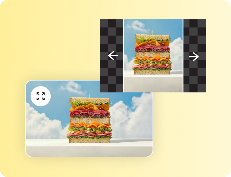 expand images beyond their original borders with AI