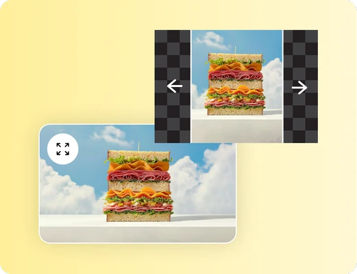 expand images beyond their original borders with AI