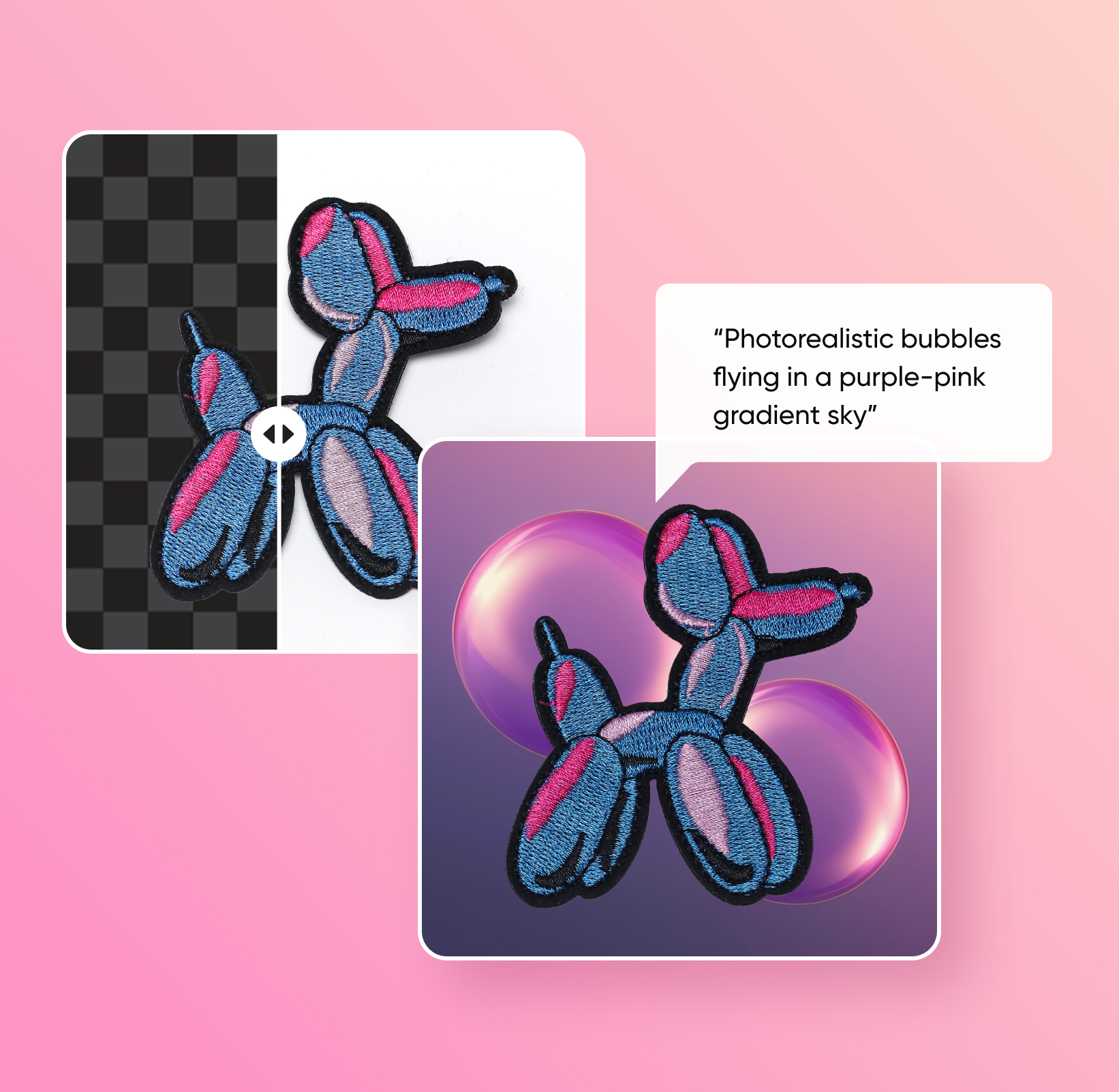 Enhance photos with AI-generated backgrounds