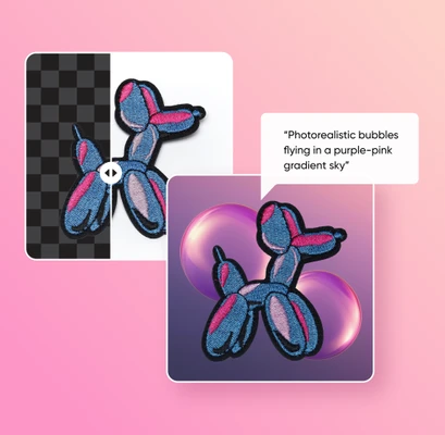 Enhance photos with AI-generated backgrounds